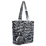 Joy Division Unknown Pleasures Pattern Everyday Shoulder Bag with Pouch Bag
