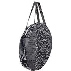 Giant Round Zipper Tote 