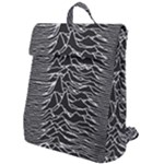 Joy Division Unknown Pleasures Pattern Flap Top Backpack