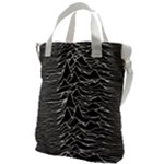Joy Division Unknown Pleasures Pattern Canvas Messenger Bag