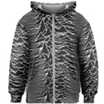 Joy Division Unknown Pleasures Pattern Kids  Zipper Hoodie Without Drawstring