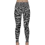 Joy Division Unknown Pleasures Pattern Lightweight Velour Classic Yoga Leggings