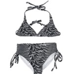 Joy Division Unknown Pleasures Pattern Kids  Classic Bikini Set