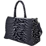 Joy Division Unknown Pleasures Pattern Duffel Travel Bag
