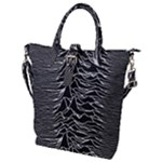 Joy Division Unknown Pleasures Pattern Buckle Top Tote Bag