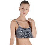 Joy Division Unknown Pleasures Pattern Layered Top Bikini Top 