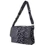 Joy Division Unknown Pleasures Pattern Full Print Messenger Bag (L)