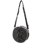 Joy Division Unknown Pleasures Pattern Crossbody Circle Bag