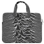 Joy Division Unknown Pleasures Pattern MacBook Pro 13  Double Pocket Laptop Bag