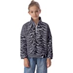 Joy Division Unknown Pleasures Pattern Kids  Half Zip Hoodie