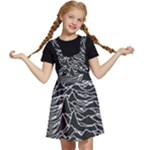 Joy Division Unknown Pleasures Pattern Kids  Apron Dress