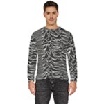 Joy Division Unknown Pleasures Pattern Men s Fleece Sweatshirt
