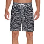 Joy Division Unknown Pleasures Pattern Men s Beach Shorts