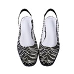 Joy Division Unknown Pleasures Pattern Women s Classic Slingback Heels