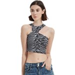 Joy Division Unknown Pleasures Pattern Cut Out Top