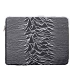 Joy Division Unknown Pleasures Pattern 15  Vertical Laptop Sleeve Case With Pocket
