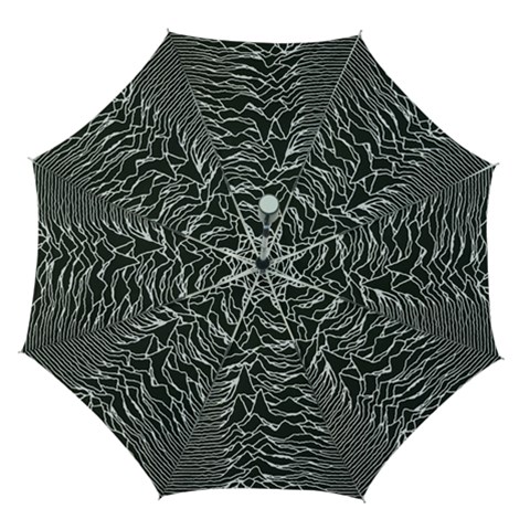 Joy Division Unknown Pleasures Pattern Automatic Folding Umbrella with Case (Medium) from ArtsNow.com