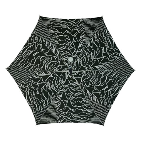 Joy Division Unknown Pleasures Pattern Automatic Folding Umbrella with Case (Small) from ArtsNow.com