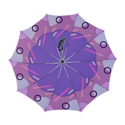 Colorful Labstract Wallpaper Theme Automatic Folding Umbrella with Case (Large) from ArtsNow.com