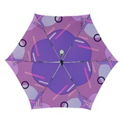 Colorful Labstract Wallpaper Theme Automatic Folding Umbrella with Case (Small) from ArtsNow.com