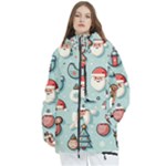 Christmas Decoration Angel Women s Multi Pockets Zip Ski and Snowboard Waterproof Breathable Jacket