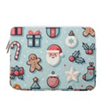 Christmas Decoration Angel 13  Vertical Laptop Sleeve Case With Pocket