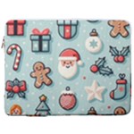 Christmas Decoration Angel 17  Vertical Laptop Sleeve Case With Pocket