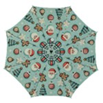 Christmas Decoration Angel Automatic Folding Umbrella with Case (Medium)