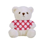 Christmas Snowflakes Background Pattern Full Print Tee for Cuddly Teddy Bear