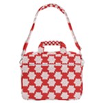 Christmas Snowflakes Background Pattern MacBook Pro 15  Shoulder Laptop Bag