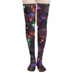 Christmas Lights Thigh High Stockings