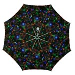 Christmas Lights Automatic Folding Umbrella with Case (Medium)