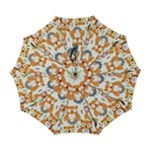 Cute Colorful Owl Cartoon Seamless Pattern Automatic Folding Umbrella with Case (Large)