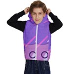 Colorful Labstract Wallpaper Theme Kids  Stylish Hooded Puffer Vest