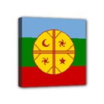 Flag Of The Mapuches Mini Canvas 4  x 4  (Stretched)