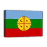 Flag Of The Mapuches Deluxe Canvas 18  x 12  (Stretched)