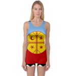 Flag Of The Mapuches One Piece Boyleg Swimsuit