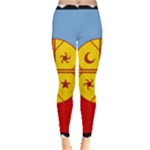 Flag Of The Mapuches Everyday Leggings 
