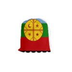 Flag Of The Mapuches Drawstring Pouch (Small)