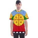 Flag Of The Mapuches Men s Sport Mesh T-Shirt