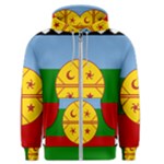 Flag Of The Mapuches Men s Zipper Hoodie