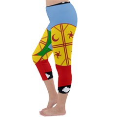 Capri Winter Leggings Back Capri Winter Leggings Back