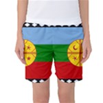 Flag Of The Mapuches Women s Basketball Shorts