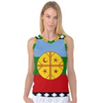 Flag Of The Mapuches Women s Basketball Tank Top