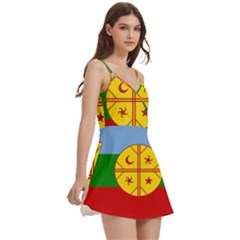 Body Wrap Sleeveless V-Neck Mini Dress 