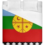 Flag Of The Mapuches Duvet Cover (King Size)
