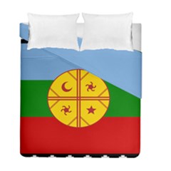 Flag Of The Mapuches Duvet Cover Double Side (Full/ Double Size) from ArtsNow.com