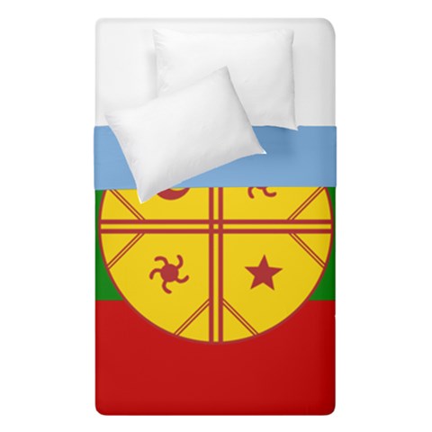 Flag Of The Mapuches Duvet Cover Double Side (Single Size) from ArtsNow.com