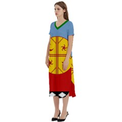 T-Shirt Midi Dress With Pockets 
