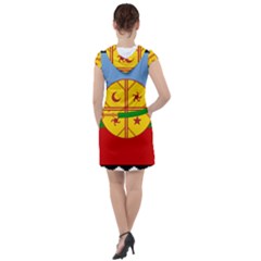 Drawstring Hooded Dress 